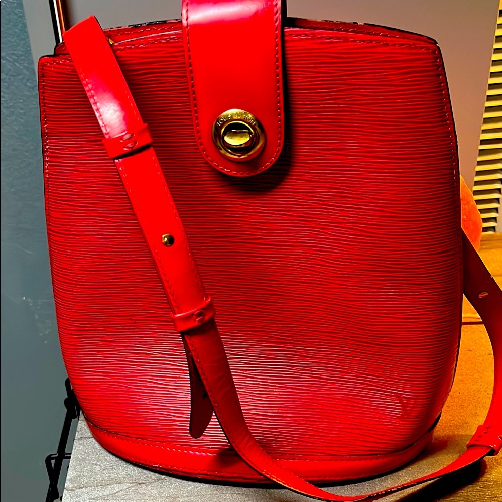 Louis Vuitton Vibrant Red Crossbody Bag